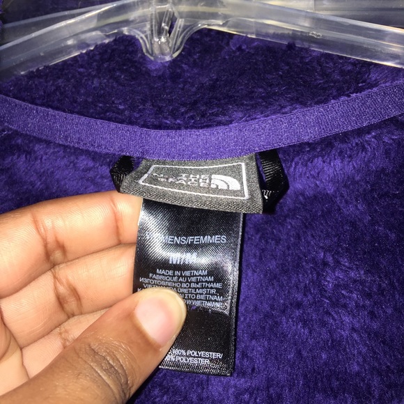 Dark Purple The North Face Jacket - Picture 2 of 2